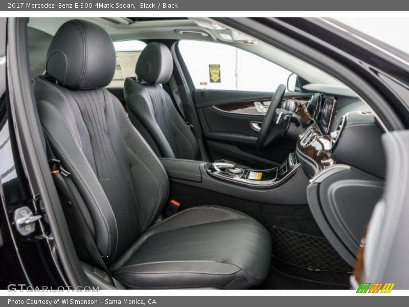 Black / Black 2017 Mercedes-Benz E 300 4Matic Sedan