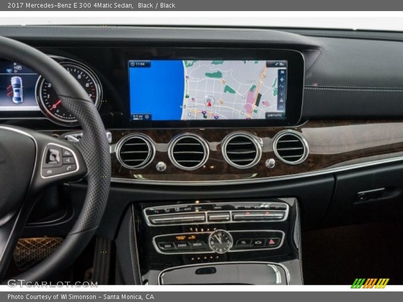 Black / Black 2017 Mercedes-Benz E 300 4Matic Sedan