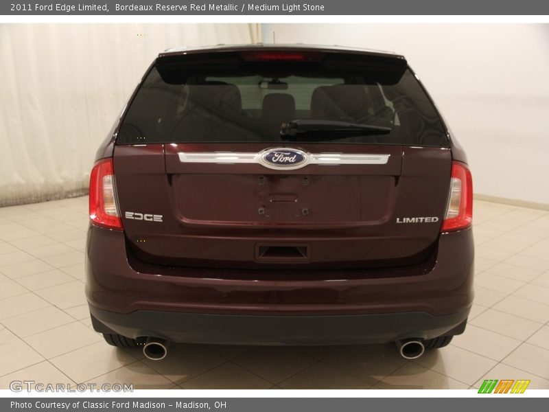 Bordeaux Reserve Red Metallic / Medium Light Stone 2011 Ford Edge Limited