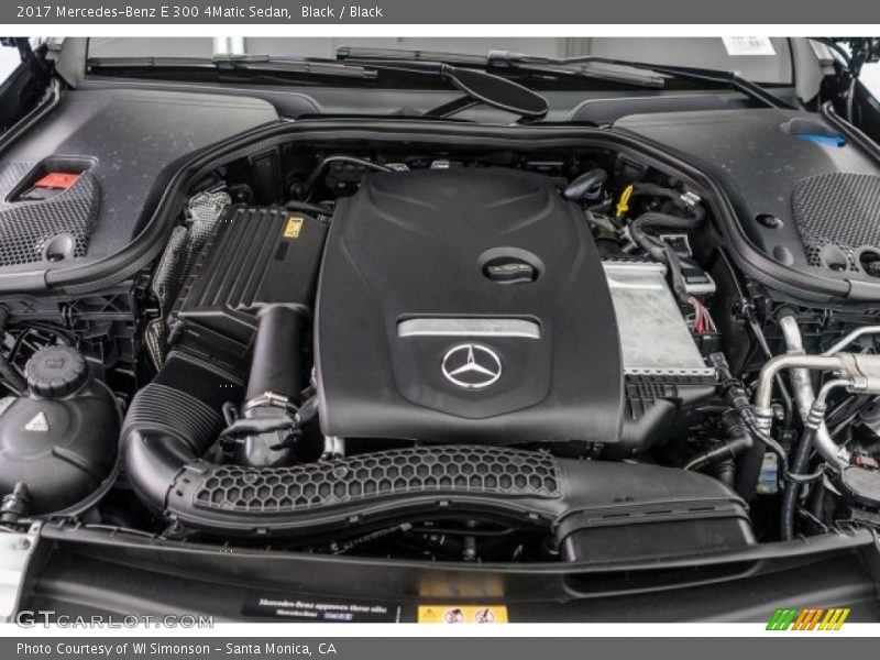 Black / Black 2017 Mercedes-Benz E 300 4Matic Sedan