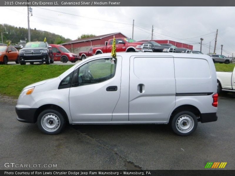 Galvanized Silver / Medium Pewter 2015 Chevrolet City Express LS