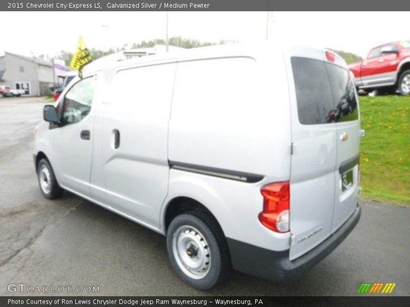 Galvanized Silver / Medium Pewter 2015 Chevrolet City Express LS