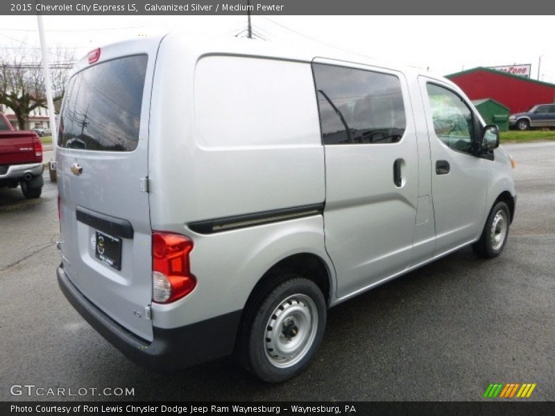 Galvanized Silver / Medium Pewter 2015 Chevrolet City Express LS