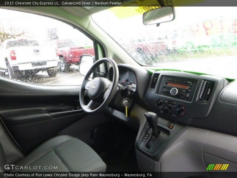 Galvanized Silver / Medium Pewter 2015 Chevrolet City Express LS