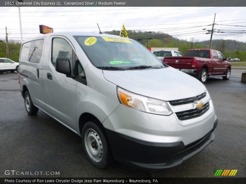 Galvanized Silver / Medium Pewter 2015 Chevrolet City Express LS