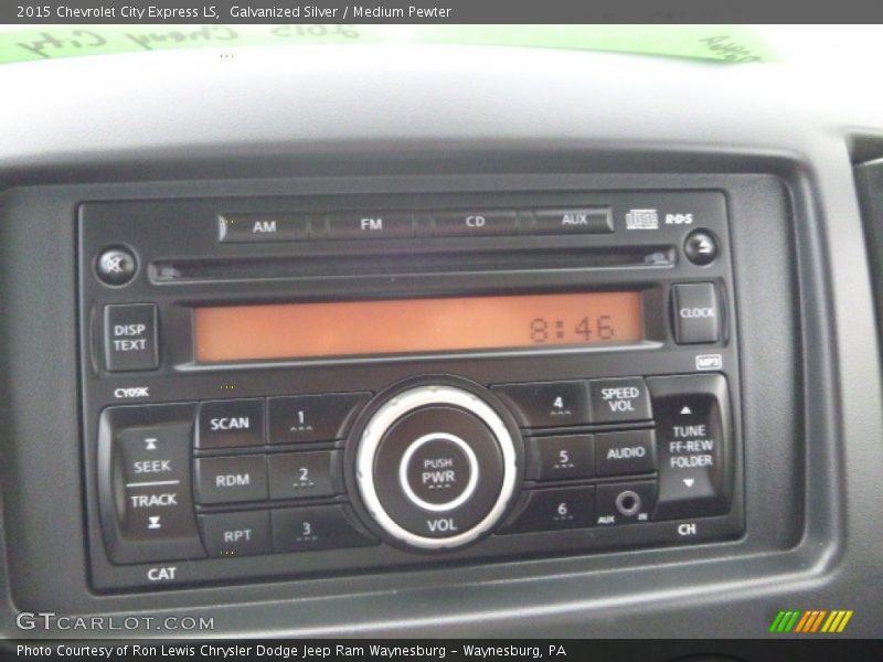 Galvanized Silver / Medium Pewter 2015 Chevrolet City Express LS