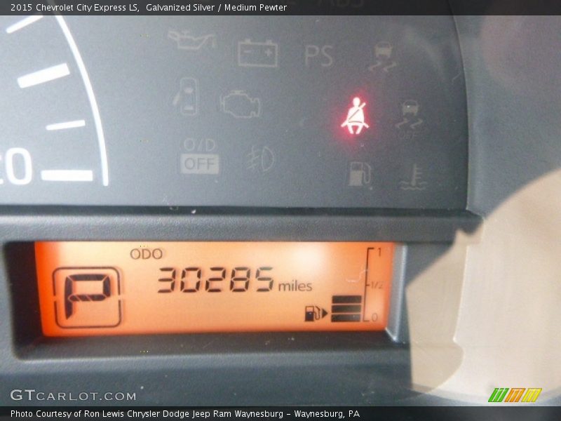 Galvanized Silver / Medium Pewter 2015 Chevrolet City Express LS