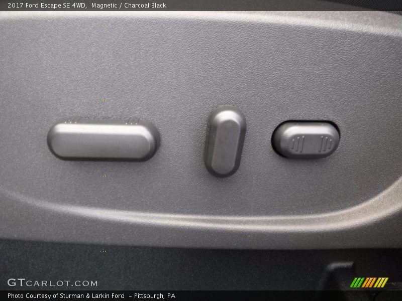 Magnetic / Charcoal Black 2017 Ford Escape SE 4WD