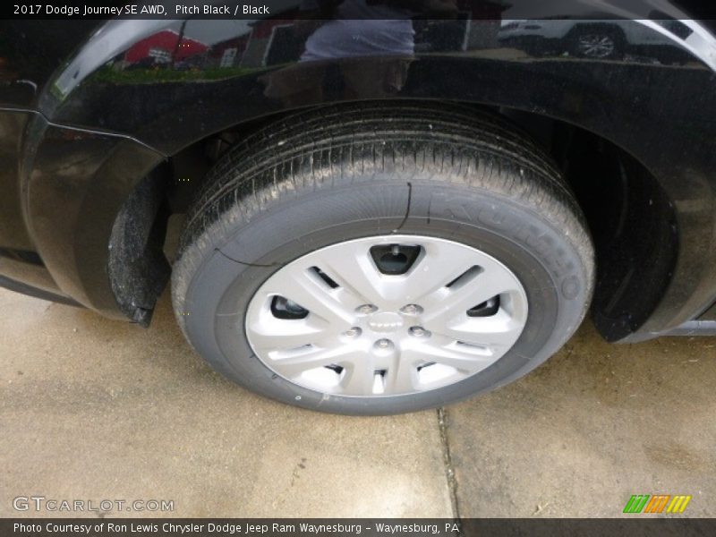 Pitch Black / Black 2017 Dodge Journey SE AWD