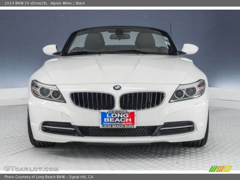 Alpine White / Black 2014 BMW Z4 sDrive28i