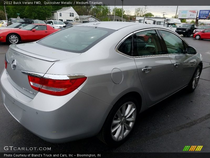 Quicksilver Metallic / Medium Titanium 2012 Buick Verano FWD