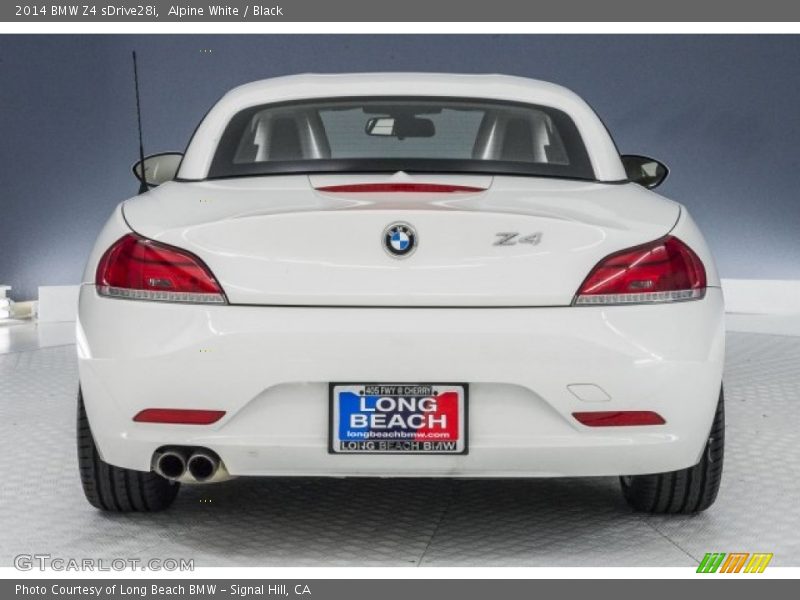 Alpine White / Black 2014 BMW Z4 sDrive28i