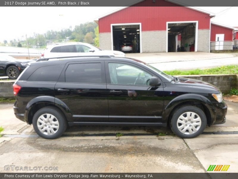 Pitch Black / Black 2017 Dodge Journey SE AWD