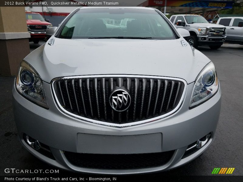 Quicksilver Metallic / Medium Titanium 2012 Buick Verano FWD