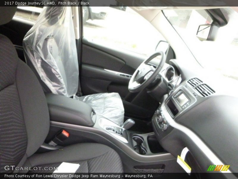 Pitch Black / Black 2017 Dodge Journey SE AWD
