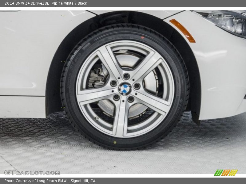 Alpine White / Black 2014 BMW Z4 sDrive28i