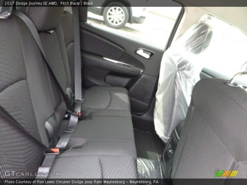 Pitch Black / Black 2017 Dodge Journey SE AWD
