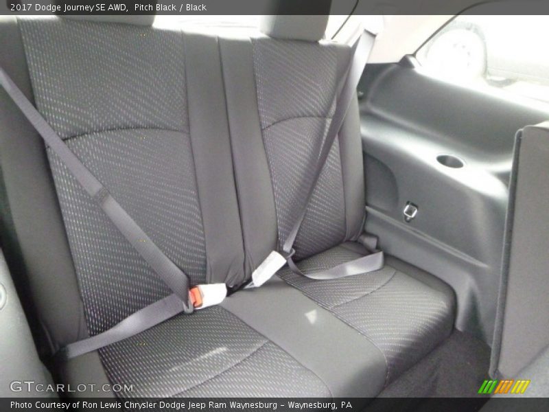 Pitch Black / Black 2017 Dodge Journey SE AWD