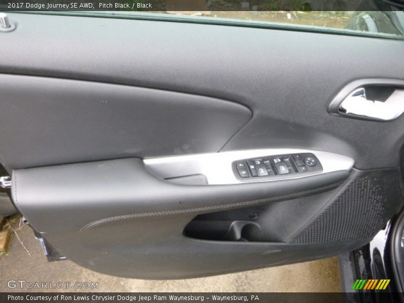 Pitch Black / Black 2017 Dodge Journey SE AWD