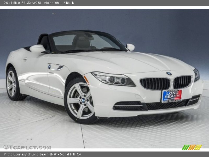 Alpine White / Black 2014 BMW Z4 sDrive28i