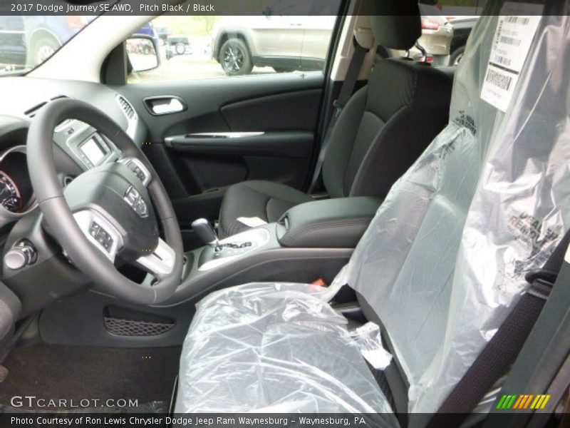 Pitch Black / Black 2017 Dodge Journey SE AWD