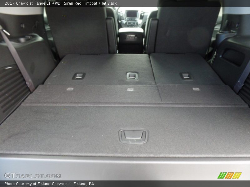 Siren Red Tintcoat / Jet Black 2017 Chevrolet Tahoe LT 4WD