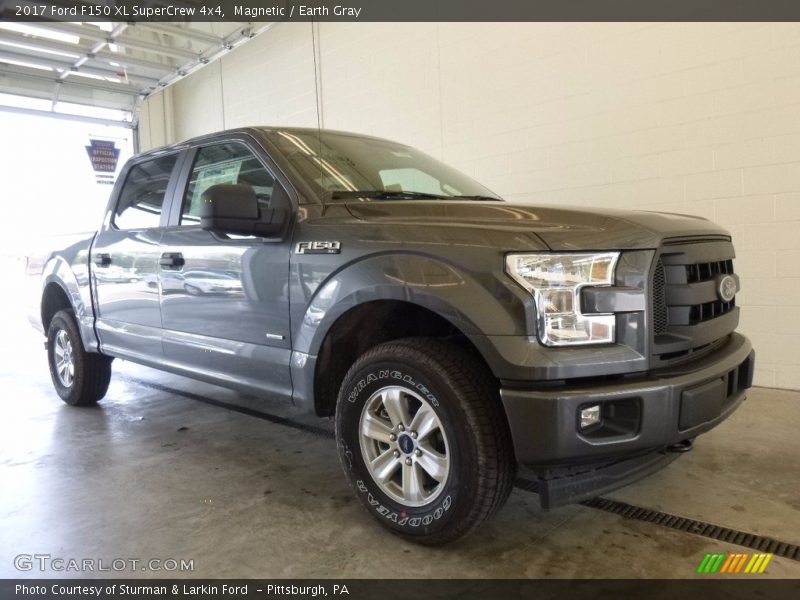 Magnetic / Earth Gray 2017 Ford F150 XL SuperCrew 4x4