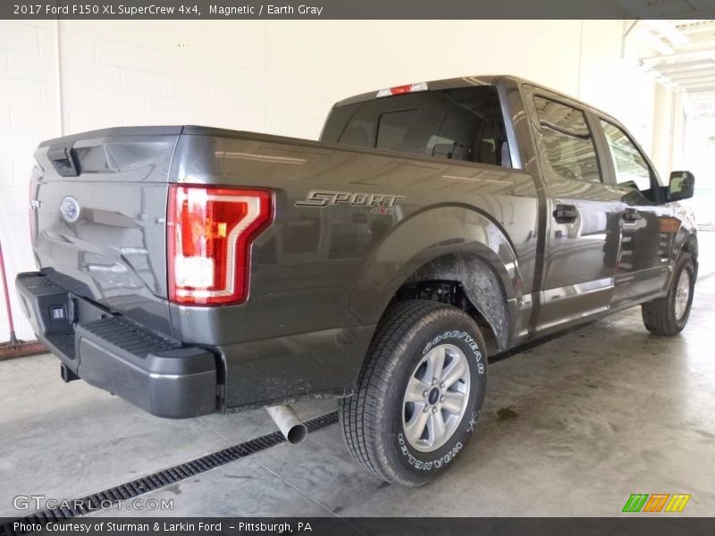 Magnetic / Earth Gray 2017 Ford F150 XL SuperCrew 4x4