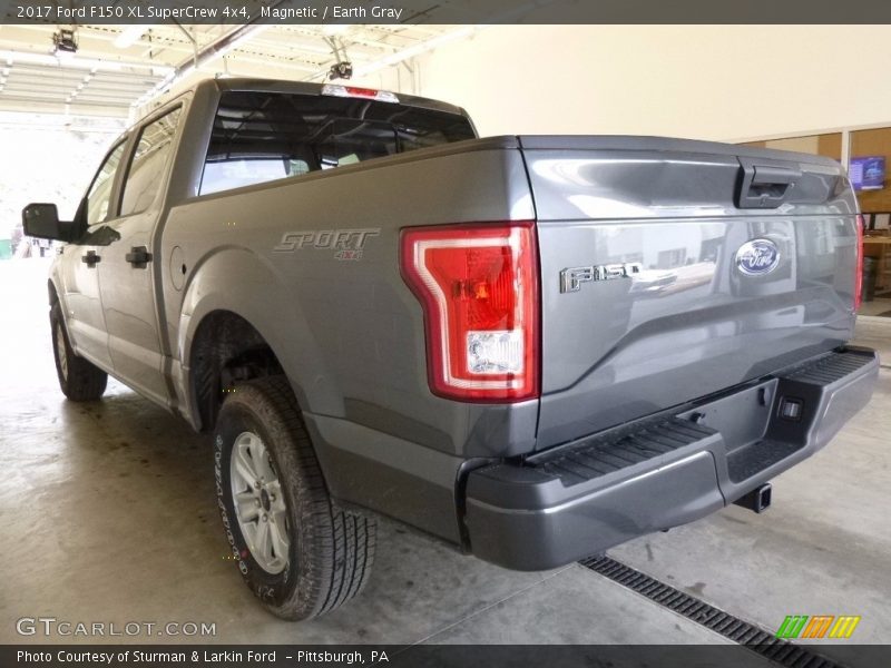 Magnetic / Earth Gray 2017 Ford F150 XL SuperCrew 4x4