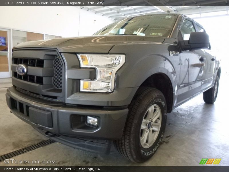 Magnetic / Earth Gray 2017 Ford F150 XL SuperCrew 4x4