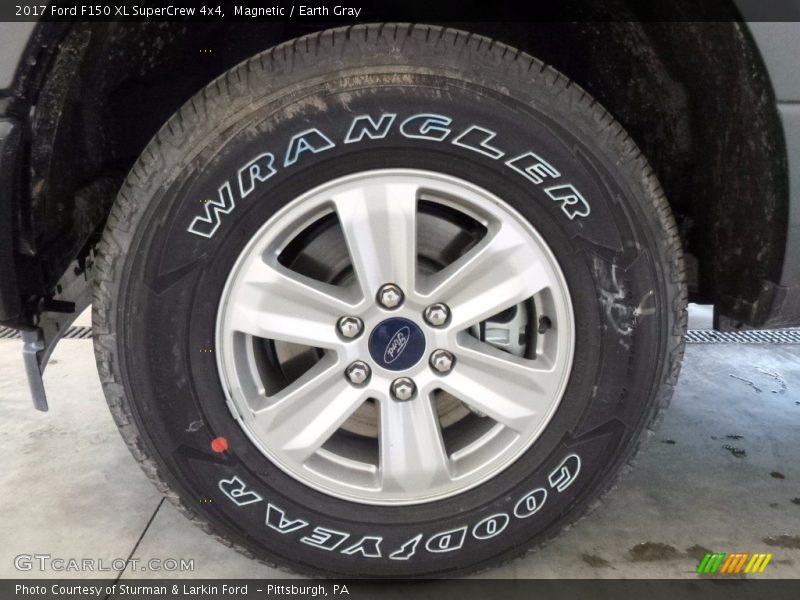 Magnetic / Earth Gray 2017 Ford F150 XL SuperCrew 4x4