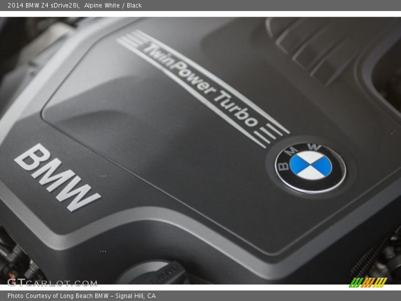 Alpine White / Black 2014 BMW Z4 sDrive28i