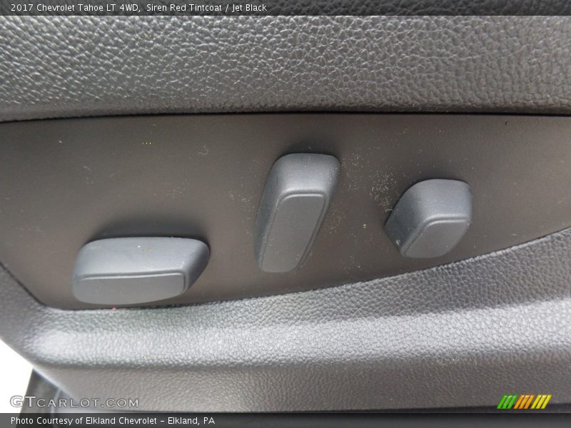 Siren Red Tintcoat / Jet Black 2017 Chevrolet Tahoe LT 4WD
