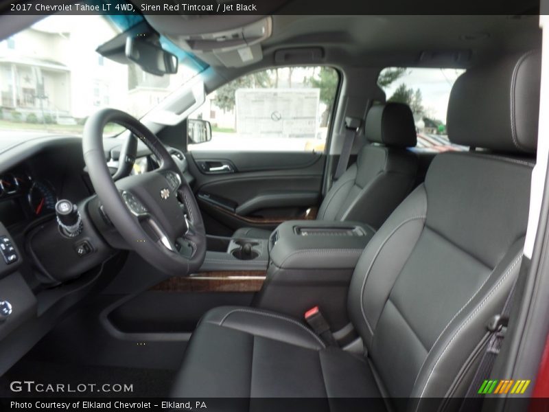 Siren Red Tintcoat / Jet Black 2017 Chevrolet Tahoe LT 4WD