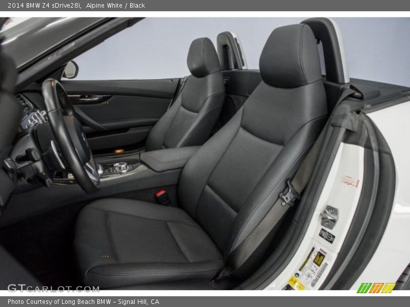 Alpine White / Black 2014 BMW Z4 sDrive28i