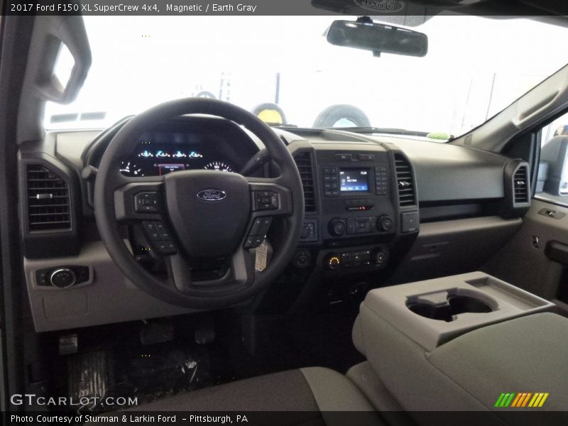 Magnetic / Earth Gray 2017 Ford F150 XL SuperCrew 4x4