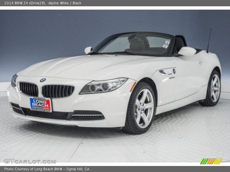 Alpine White / Black 2014 BMW Z4 sDrive28i