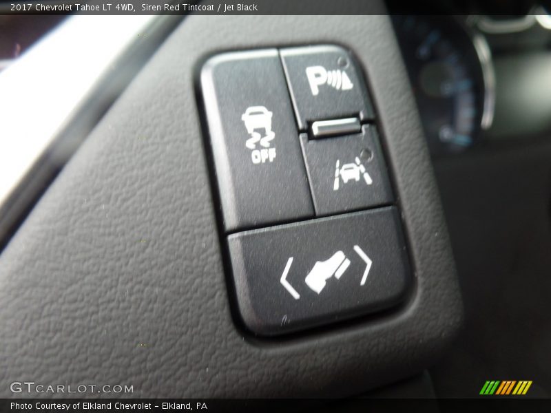 Siren Red Tintcoat / Jet Black 2017 Chevrolet Tahoe LT 4WD