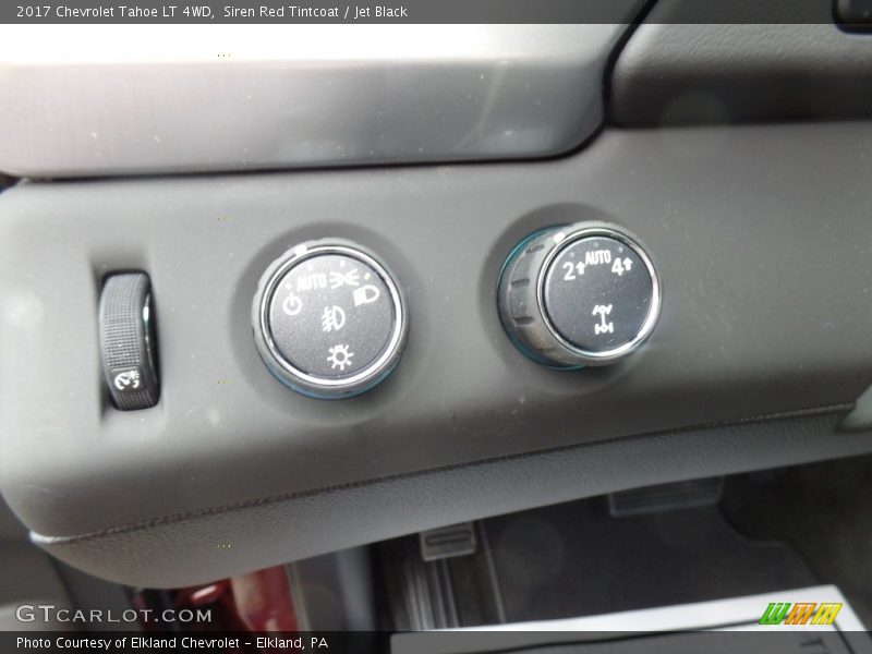 Siren Red Tintcoat / Jet Black 2017 Chevrolet Tahoe LT 4WD