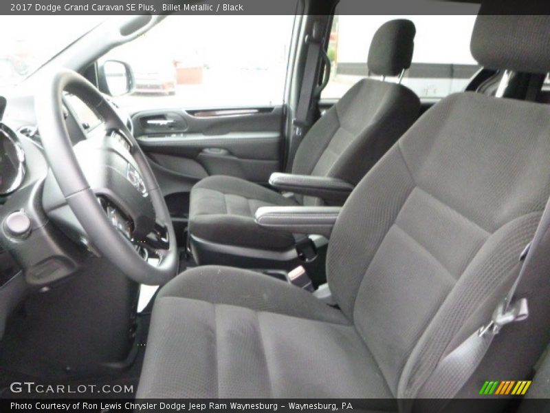 Billet Metallic / Black 2017 Dodge Grand Caravan SE Plus