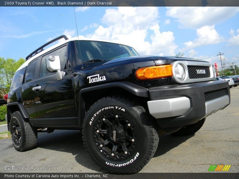 Black Diamond / Dark Charcoal 2009 Toyota FJ Cruiser 4WD