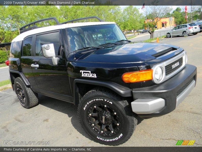 Black Diamond / Dark Charcoal 2009 Toyota FJ Cruiser 4WD