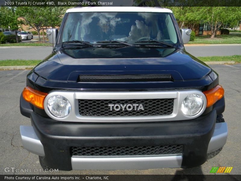 Black Diamond / Dark Charcoal 2009 Toyota FJ Cruiser 4WD
