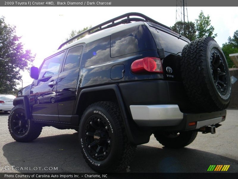 Black Diamond / Dark Charcoal 2009 Toyota FJ Cruiser 4WD