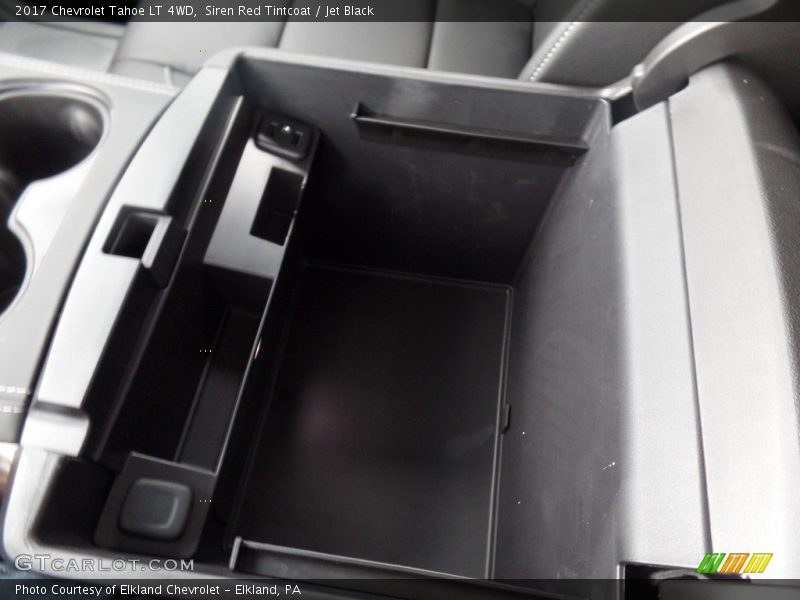 Siren Red Tintcoat / Jet Black 2017 Chevrolet Tahoe LT 4WD
