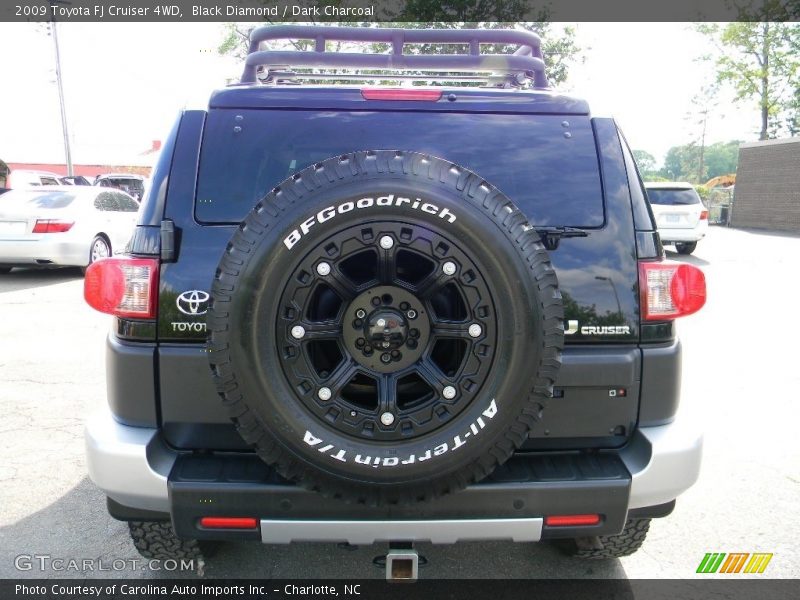 Black Diamond / Dark Charcoal 2009 Toyota FJ Cruiser 4WD