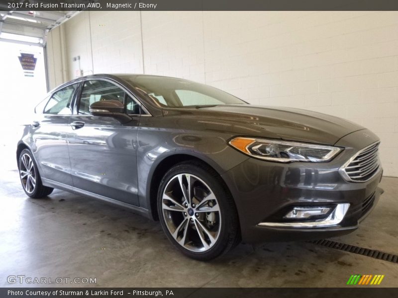 Magnetic / Ebony 2017 Ford Fusion Titanium AWD