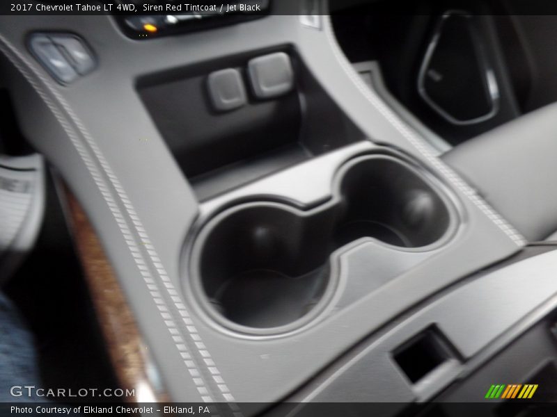 Siren Red Tintcoat / Jet Black 2017 Chevrolet Tahoe LT 4WD