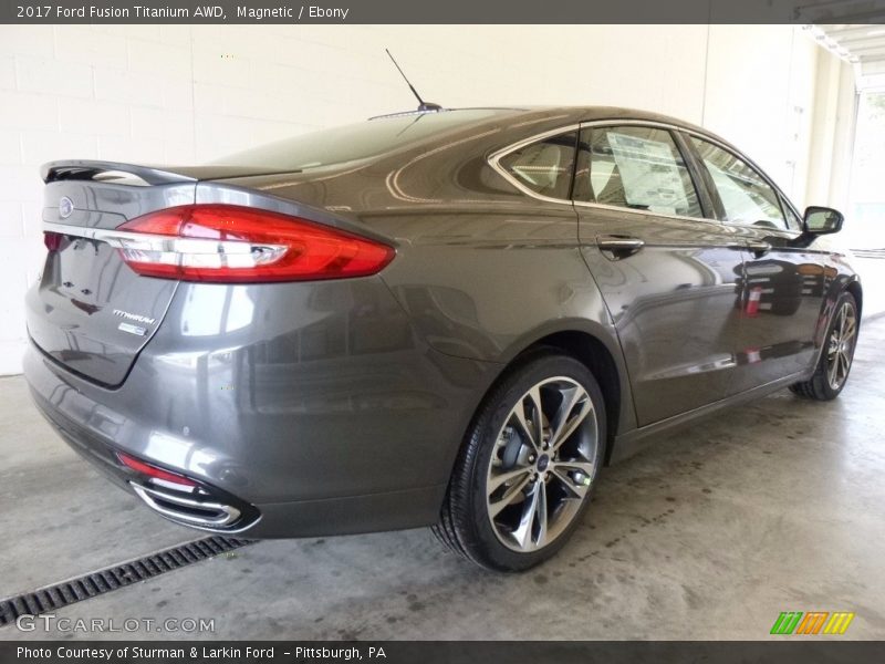 Magnetic / Ebony 2017 Ford Fusion Titanium AWD