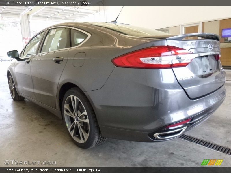 Magnetic / Ebony 2017 Ford Fusion Titanium AWD